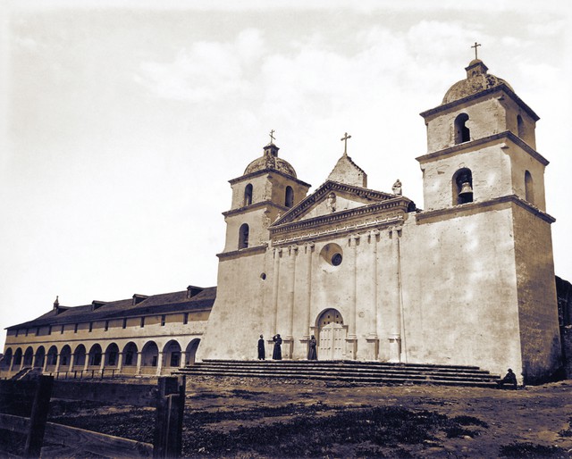 1867 Historical mission in Santa Barbara Wine Country