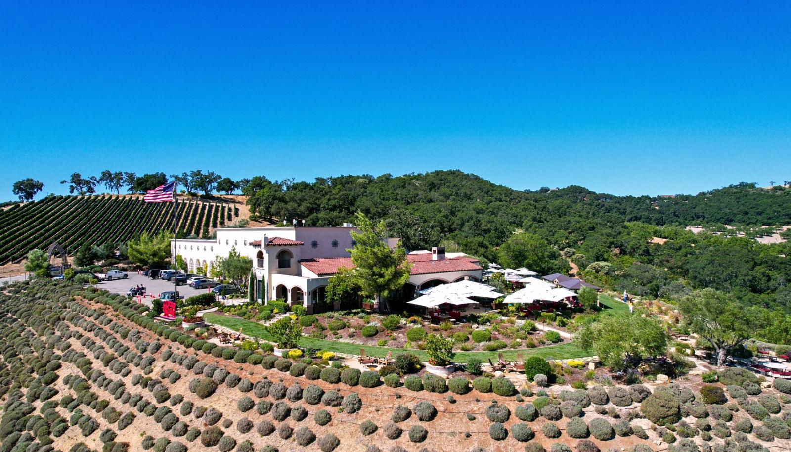 Scenic View of a Paso Robles Winery