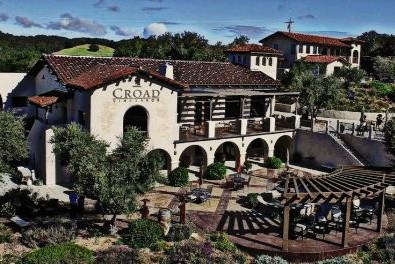 View of the Inn at Croad Vineyards in Paso Robles