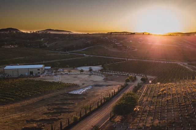 Landscape photo of Akash Winery in Temecula, California
