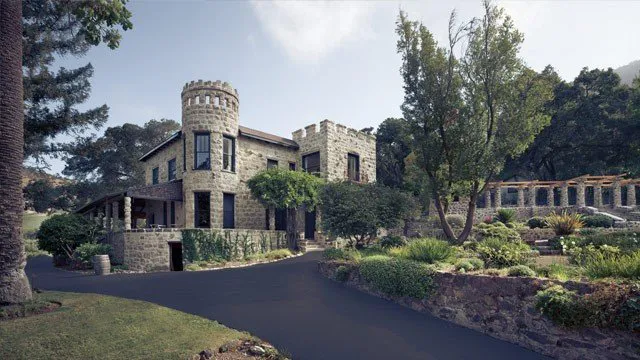 Castle like winery in Napa Valley California - Stag's Leap Winery