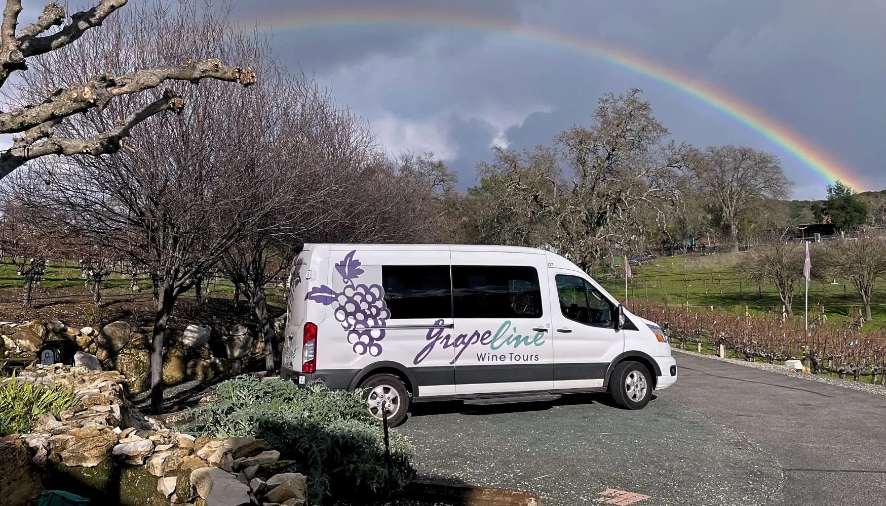 A luxurious vehicle used for private tours.